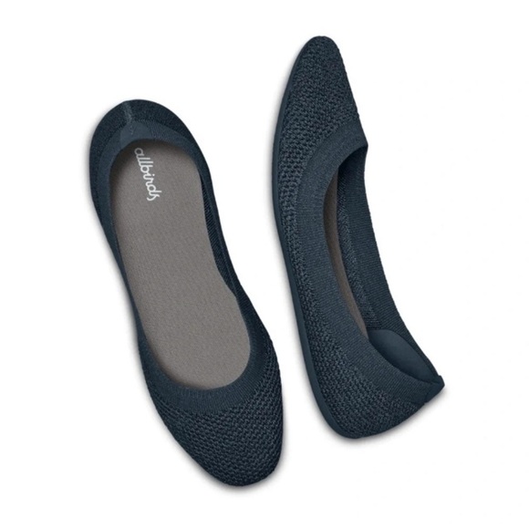 allbirds Shoes - Allbirds Tree Breezers Lightweight Flats Charcoal Grey Black 10.5 Scandi Girl